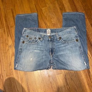 Blue perfect condition true religion jeans size 38